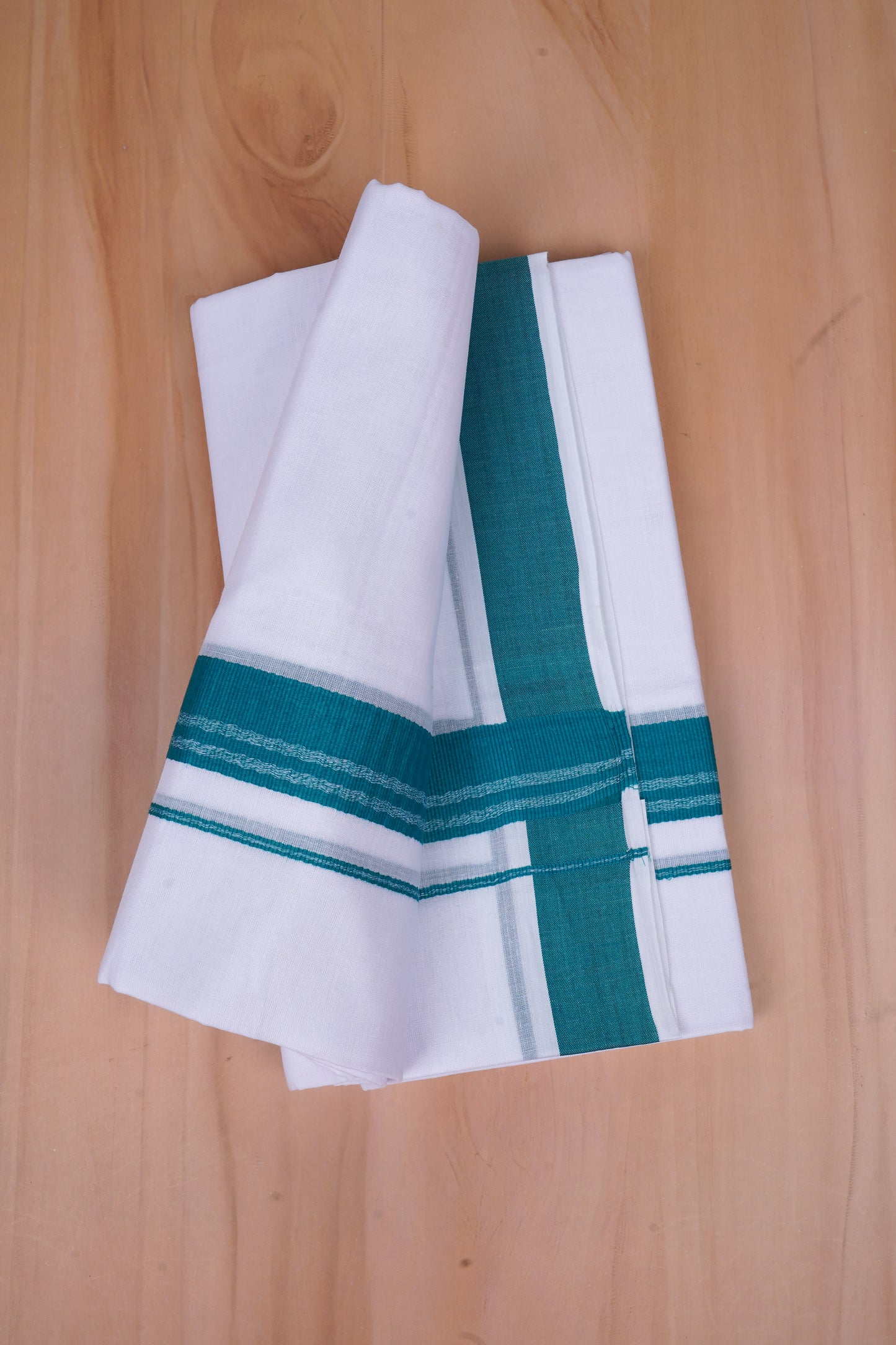 FCD-503 W/D DHOTI 3.80 MTR-Dark Green