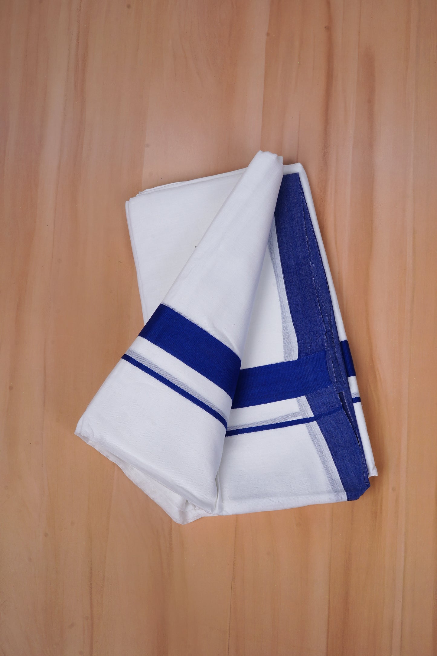 FCD-75 W/D DHOTI 3.80 MTR- Dark Blue