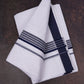 FD-133 W/D DHOTI 3.80 MTR-Dark Blue