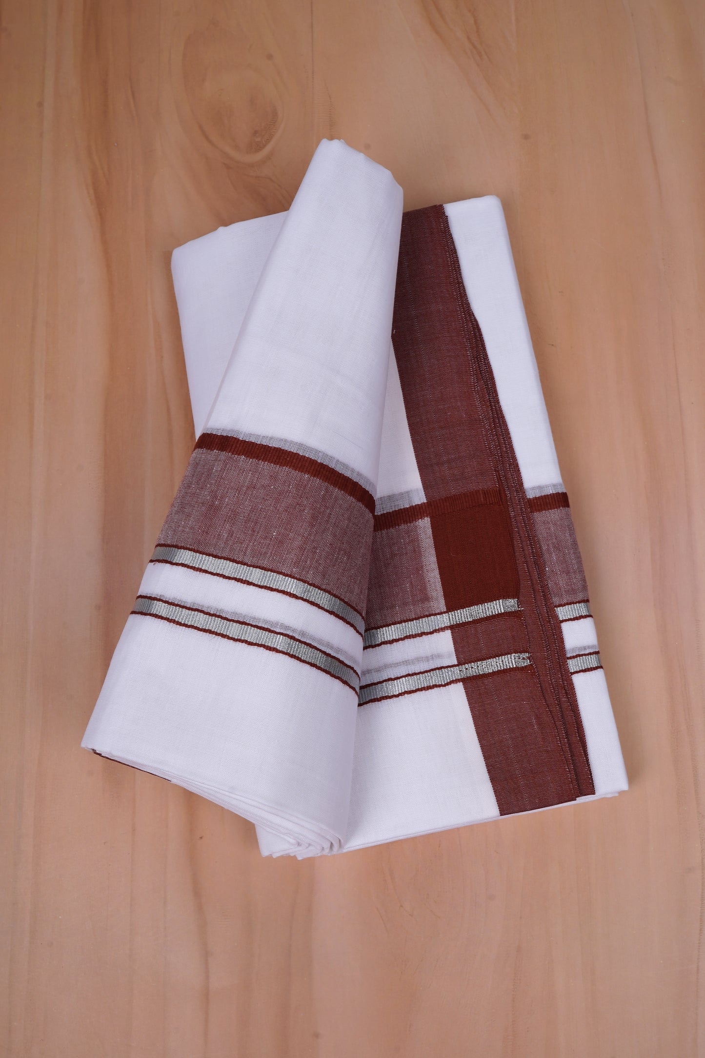FCD-525 W/D DHOTI 3.80 MTR-Maroon