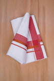 FCD-524 W/D DHOTI 3.80 MTR-Dark Pink