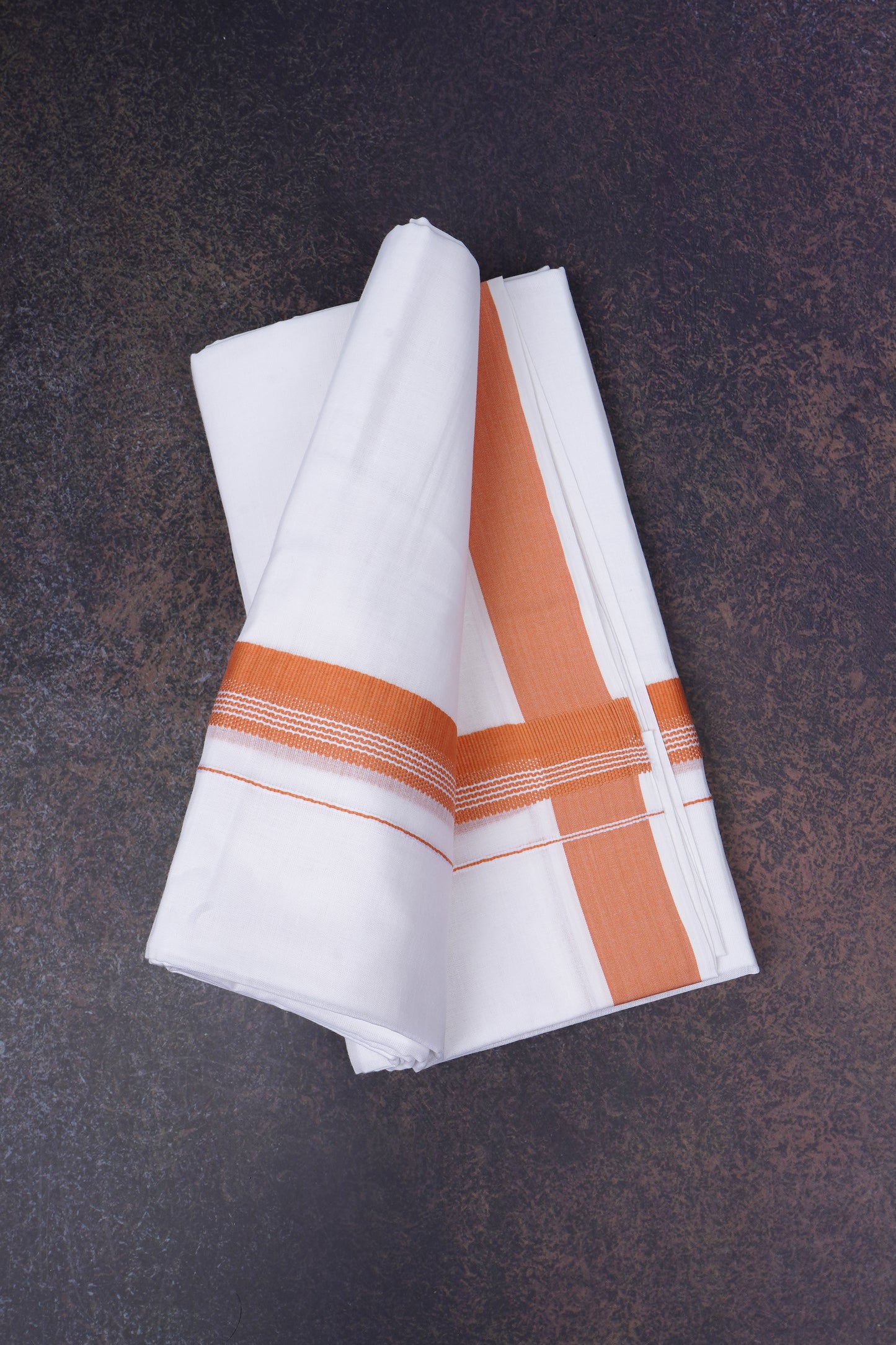 FCD-362 W/D DHOTI 3.80 MTR-Orange