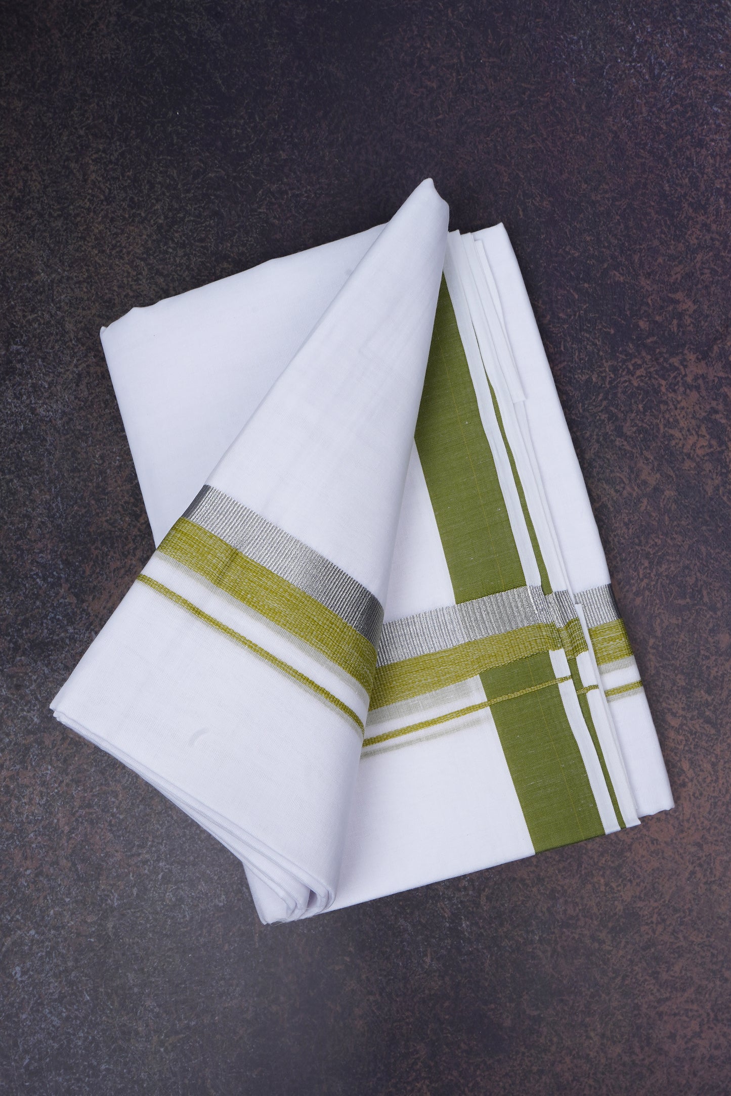 FD-168 W/D DHOTI 3.80 MTR-Light Green