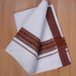FCD-603 W/D DHOTI 3.80 MTR - Brown