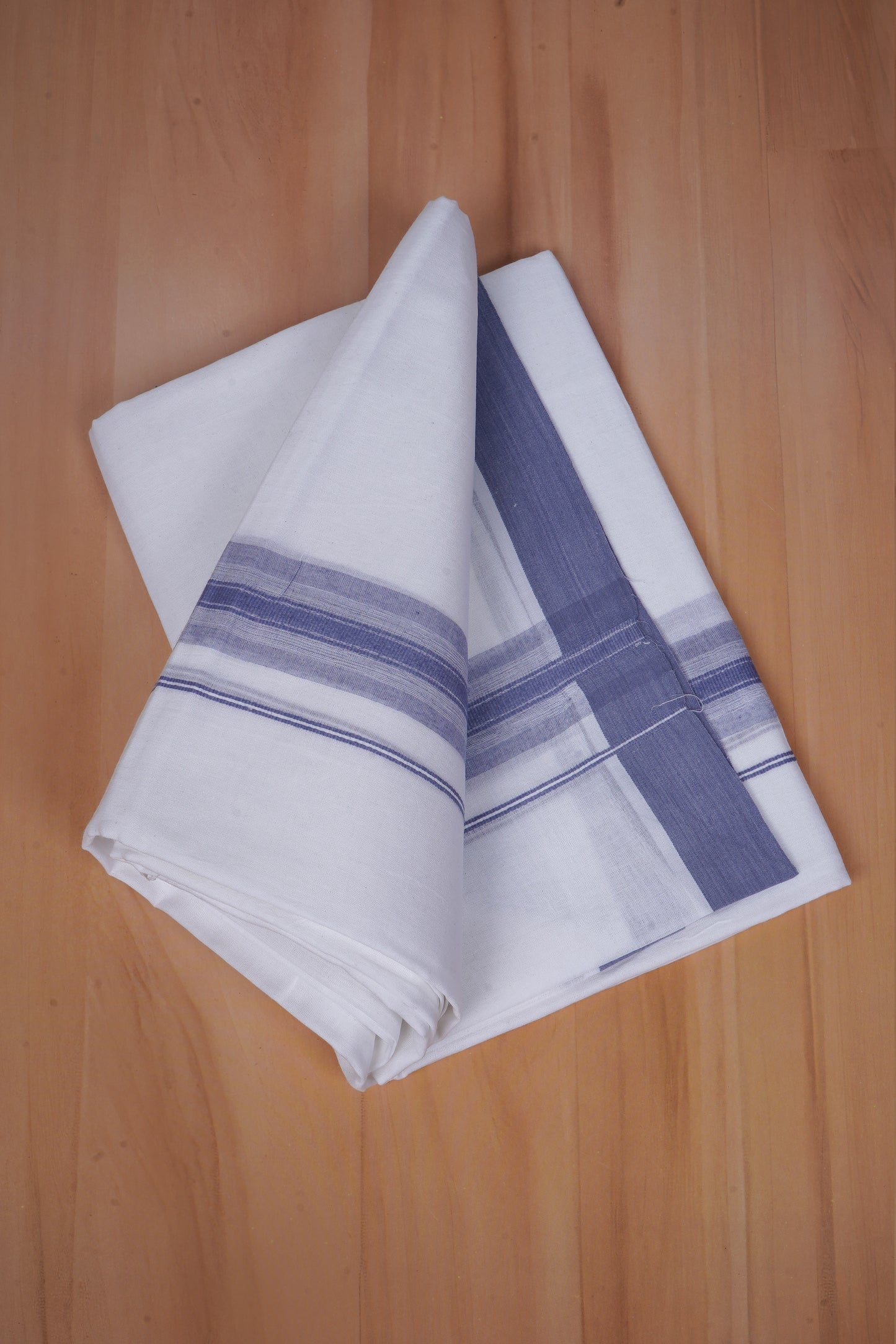 FCD-582 W/D DHOTI 3.80 MTR -Blue