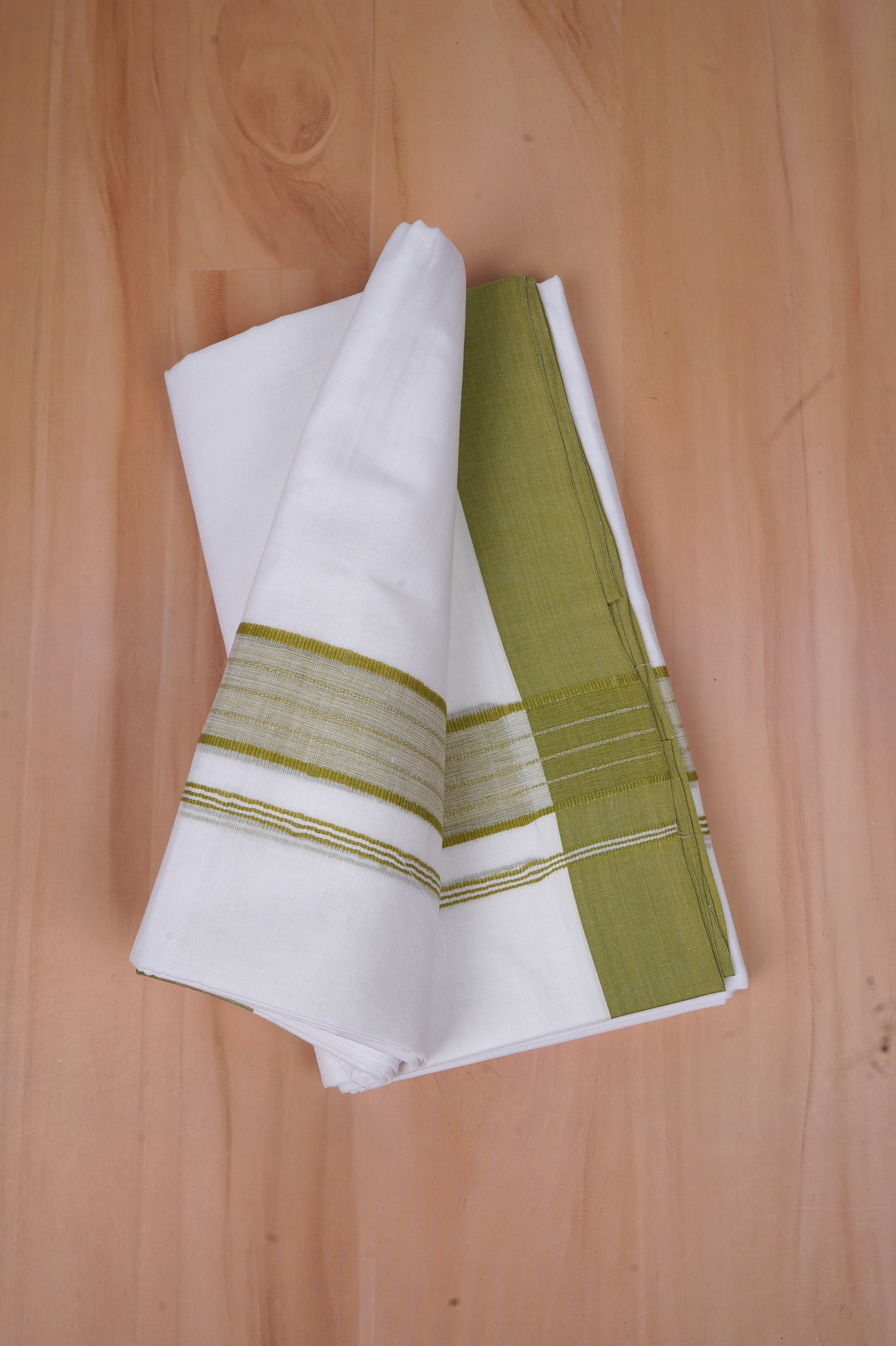FCD-428 W/D DHOTI 3.80 MTR- Green