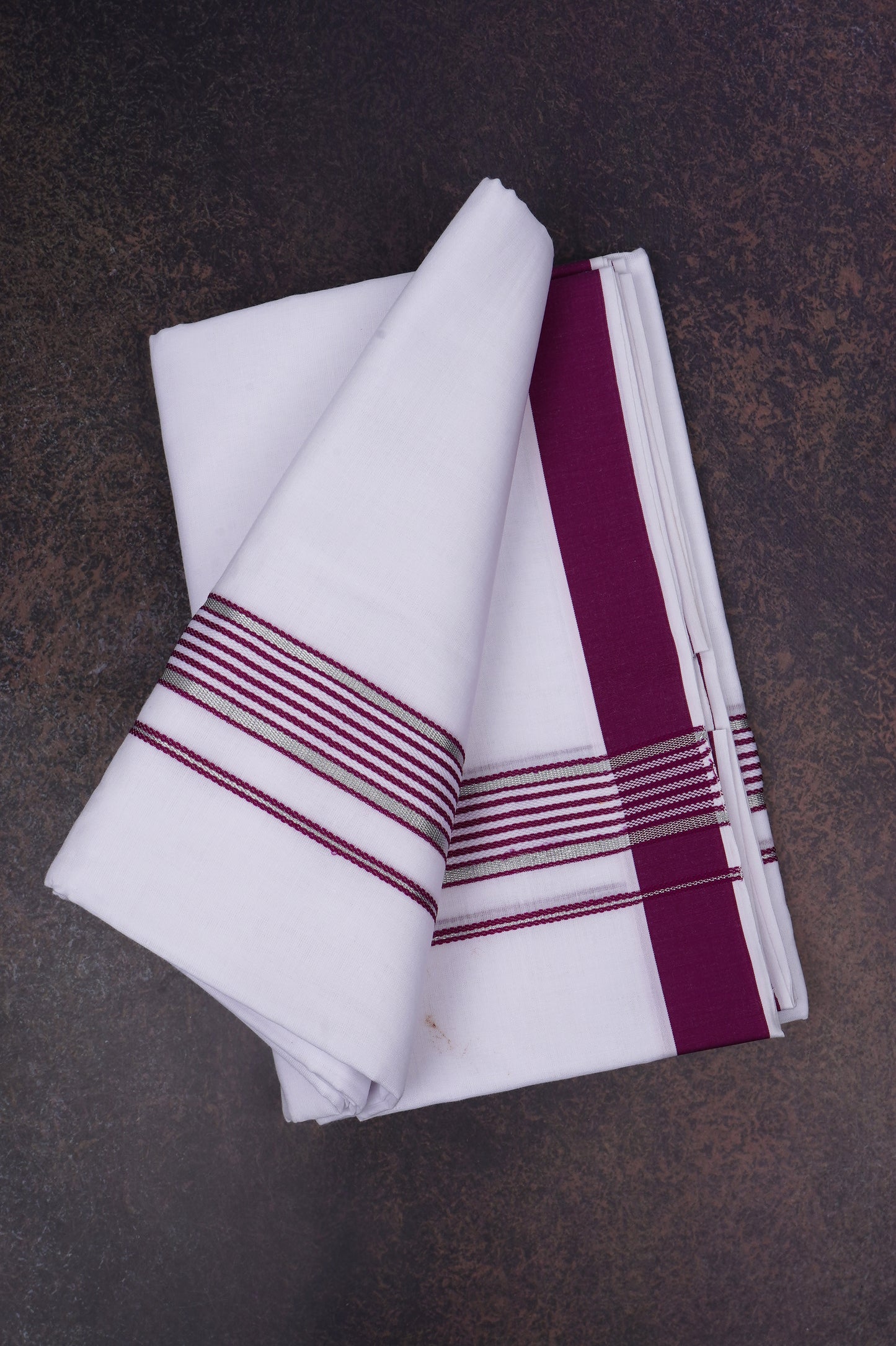 FD-137 W/D DHOTI 3.80 MTR-Pink