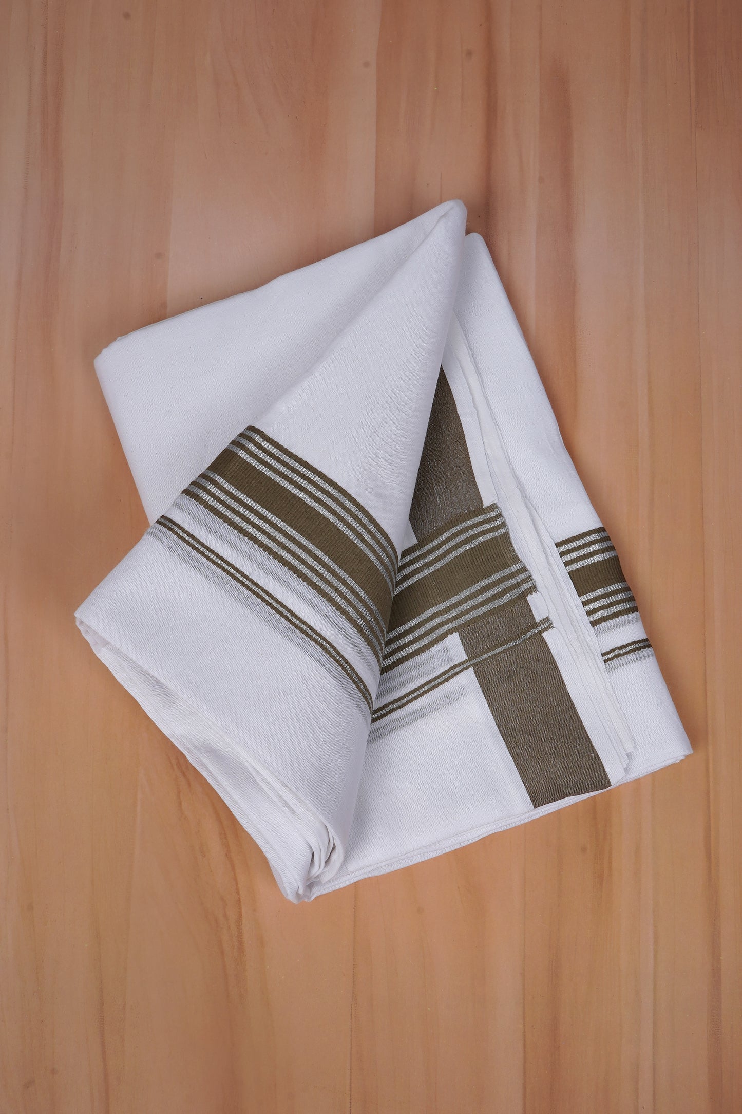 FCD-590 W/D DHOTI 3.80 MTR - L Brown