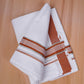 FCD-589 W/D DHOTI 3.80 MTR -  brown
