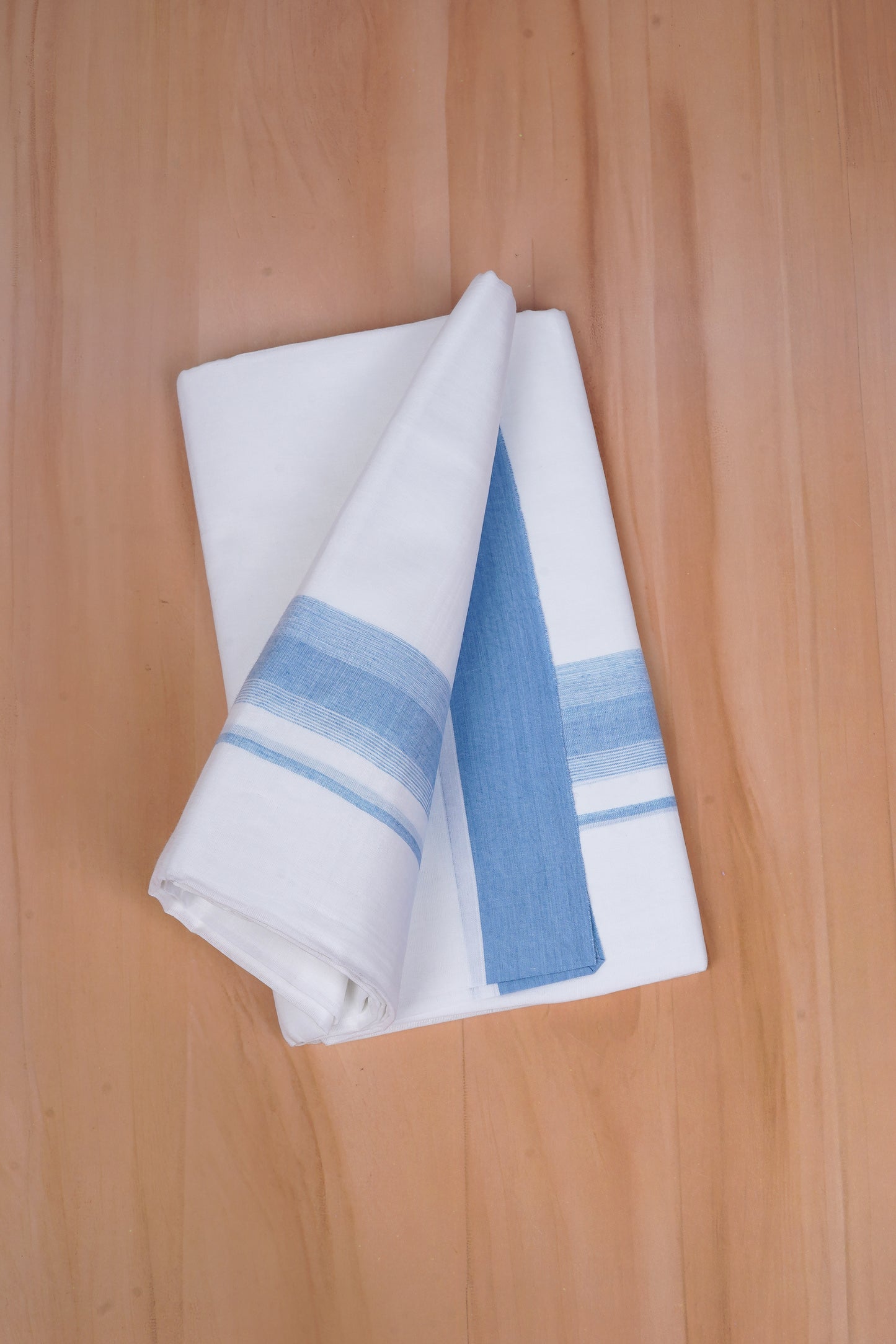 FCD-611 W/D DHOTI 3.80 MTR - Blue 3