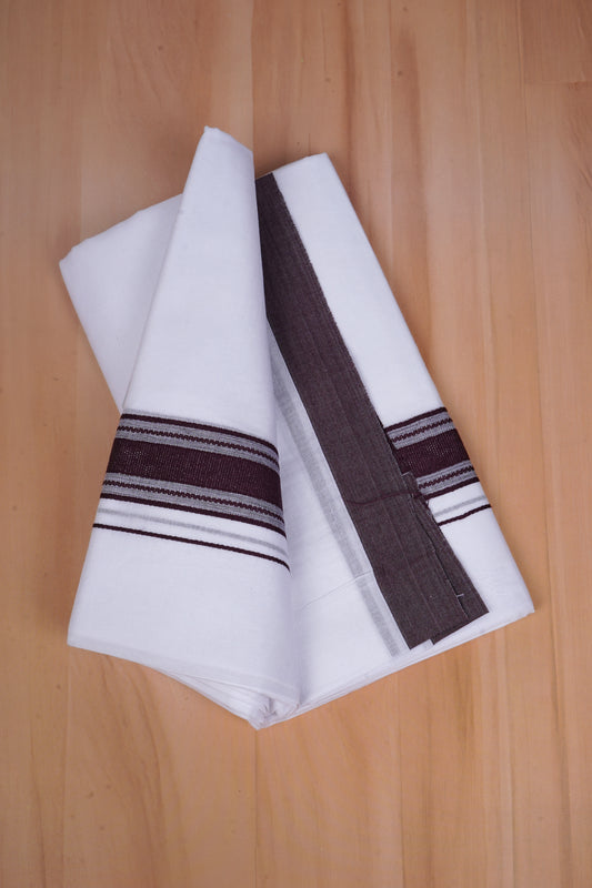 FCD-416 W/D DHOTI 3.80 MTR - Brown