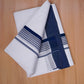 FCD-575 W/D DHOTI 3.80 MTR - Navy Blue