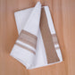 FCD-613 W/D DHOTI 3.80 MTR - Light brown