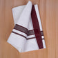 FCD-69 W/D DHOTI 3.80 MTR-Coffee Brown