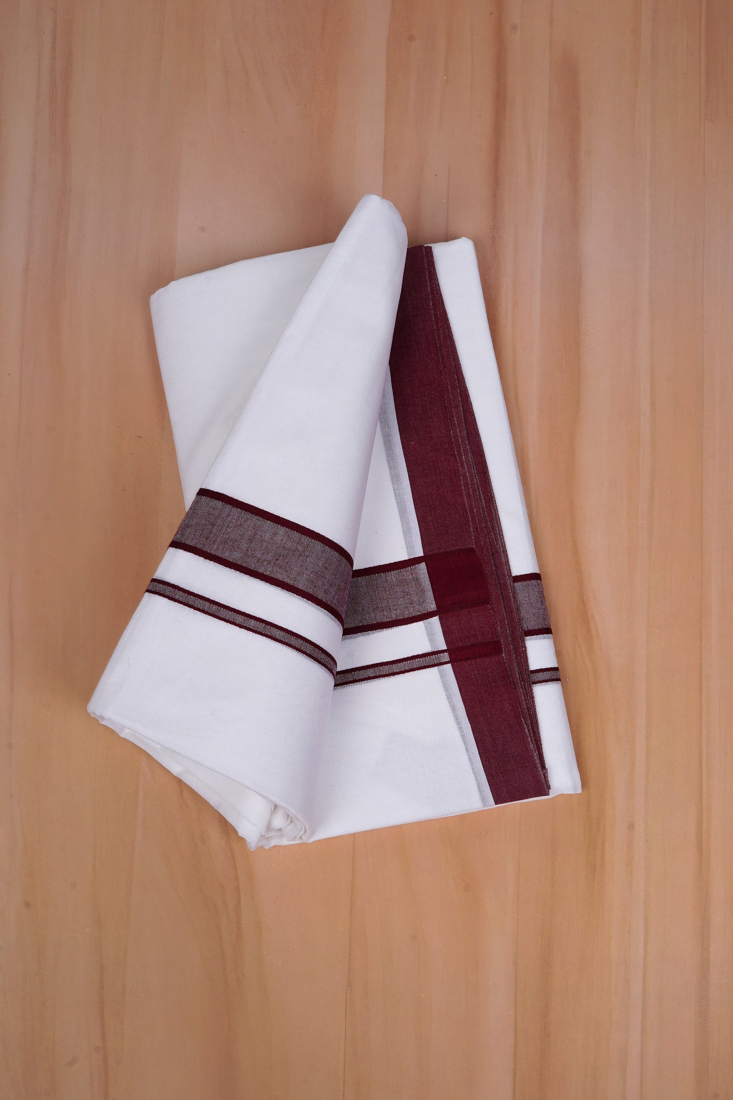 FCD-69 W/D DHOTI 3.80 MTR-Coffee Brown