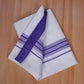 FCD-567 W/D DHOTI 3.80 MTR - Blue