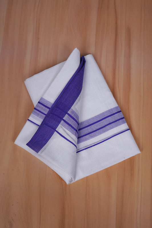 FCD-567 W/D DHOTI 3.80 MTR - Blue