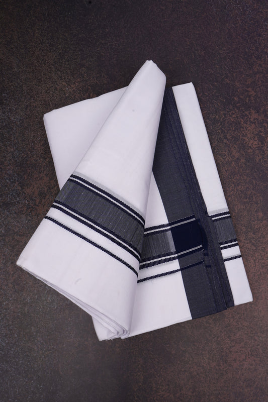 FD-116 W/D DHOTI 3.80 MTR-Black