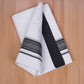 FCD-621 W/D DHOTI 3.80 MTR - Black