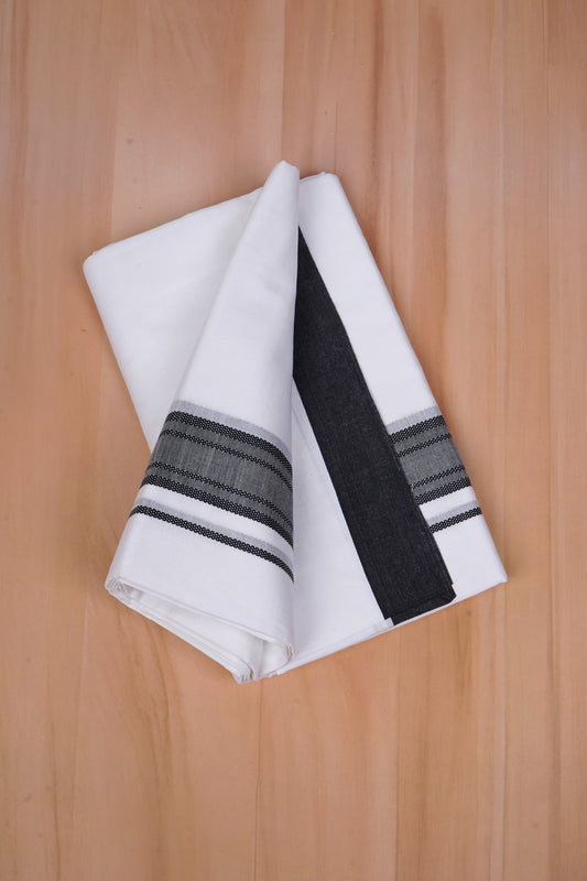 FCD-621 W/D DHOTI 3.80 MTR - Black
