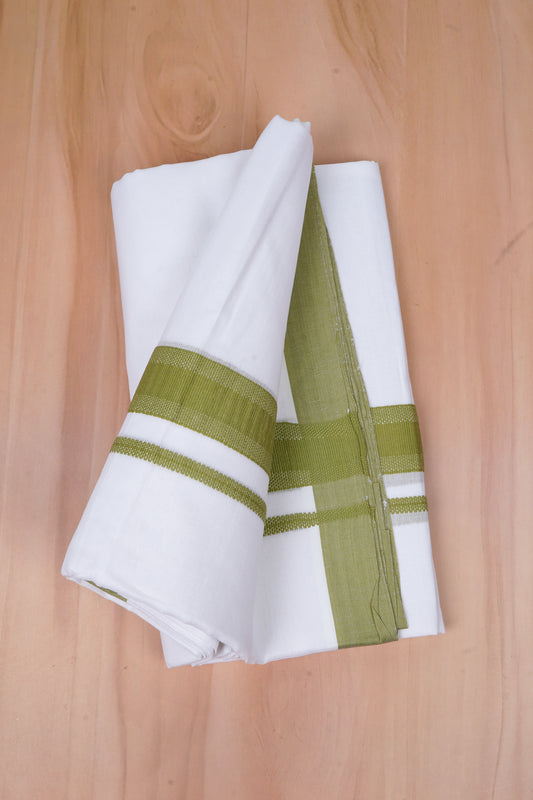 425FCD-02 W/D DHOTI 4.25 MTR- Green