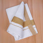 FCD-596 W/D DHOTI 3.80 MTR - Light Brown