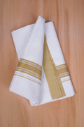FCD-416 W/D DHOTI 3.80 MTR - Gold Yellow