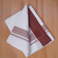 FCD-512 W/D DHOTI 3.80 MTR - Light Brown