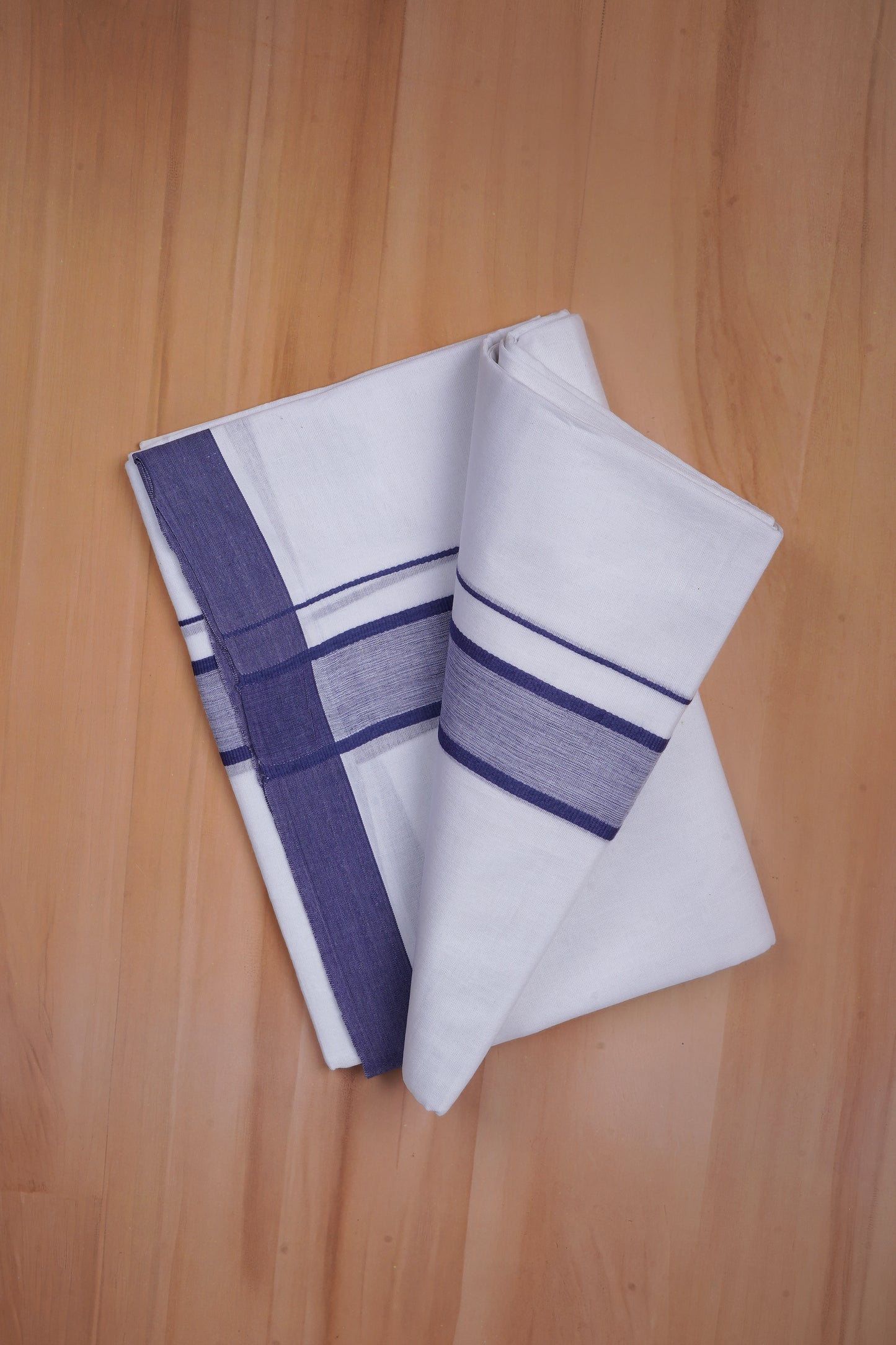 FCD-568 W/D DHOTI 3.80 MTR - Light Blue