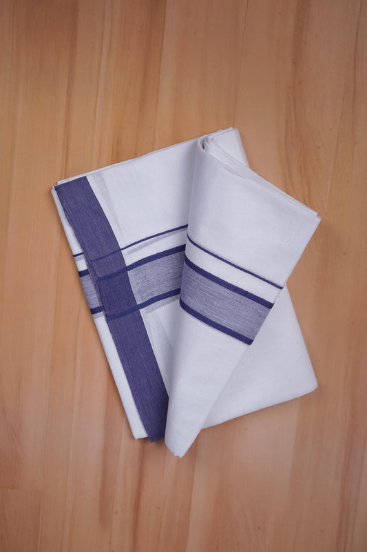 FCD-568 W/D DHOTI 3.80 MTR - Light Blue
