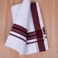 FCD-332 W/D DHOTI 3.80 MTR-Maroon