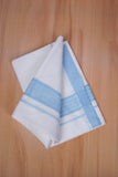 FCD-494 W/D DHOTI 3.0 MTR - Sky Blue