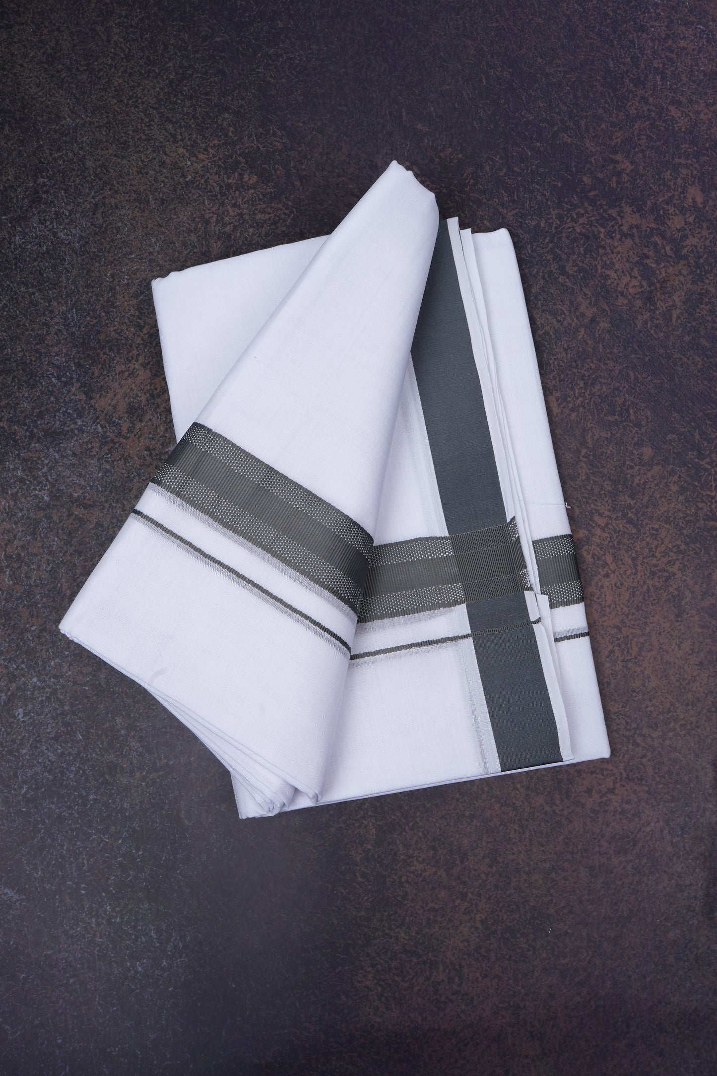 FD-177 W/D DHOTI 3.80 MTR-Gray