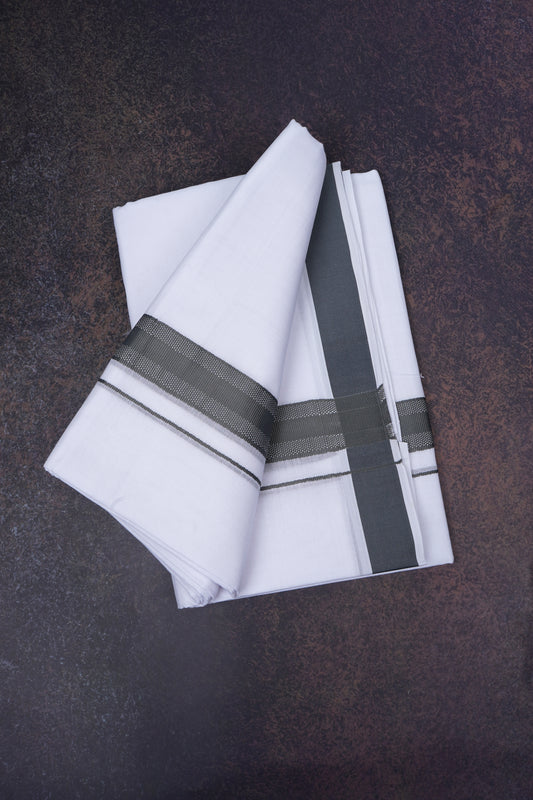 FD-177 W/D DHOTI 3.80 MTR-Gray