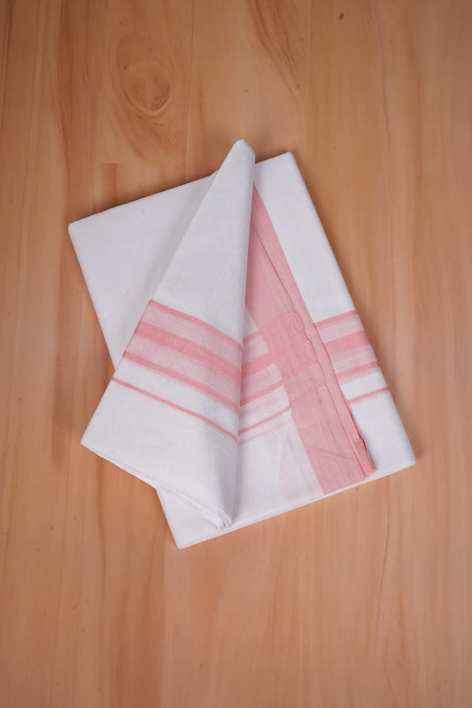 FCD-569 W/D DHOTI 3.80 MTR - Light Pink