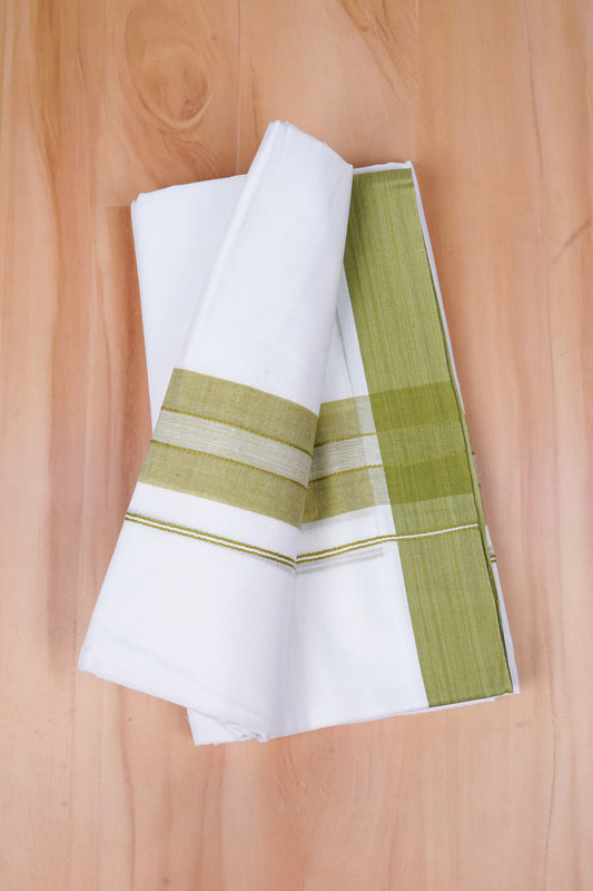 FCD-427 W/D DHOTI 3.80 MTR-Green