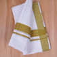 FCD-470 W/D DHOTI 4.00 MTR - Green
