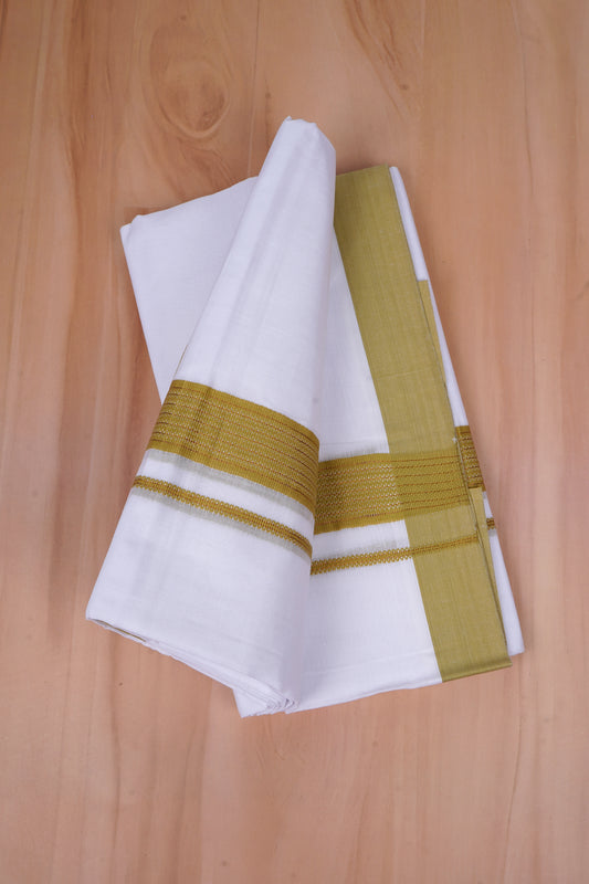 FCD-470 W/D DHOTI 4.00 MTR - Green