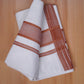 FCD-80 W/D DHOTI 3.80 MTR-Light Brown