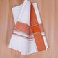 FCD-364 W/D DHOTI 3.80 MTR - Orange
