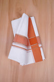 FCD-364 W/D DHOTI 3.80 MTR - Orange