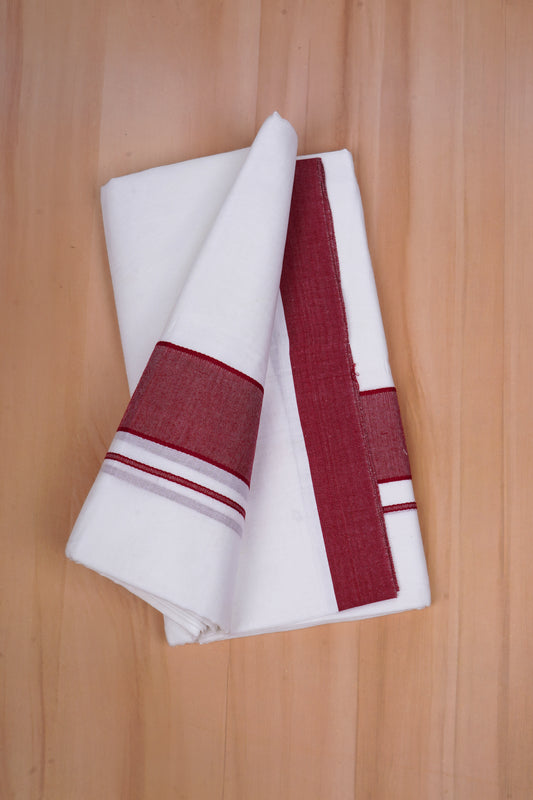 FCD-620 W/D DHOTI 3.80 MTR - Red