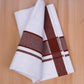 FCD-335 W/D DHOTI 3.80 MTR - Brown
