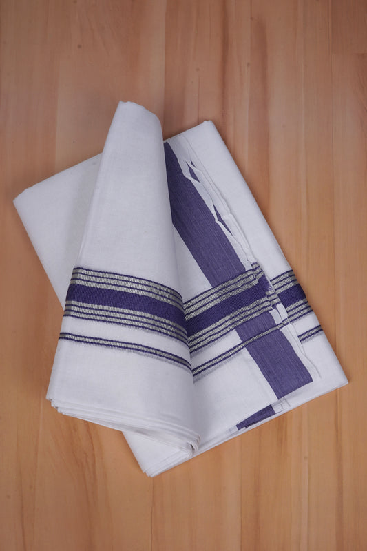 FCD-590 W/D DHOTI 3.80 MTR -Blue 1