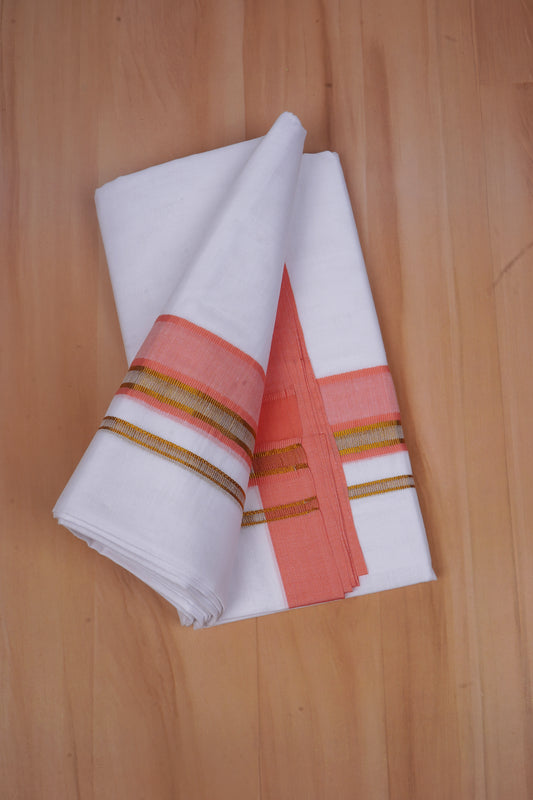 FCD-531 W/D DHOTI 3.80 MTR-Light Pink