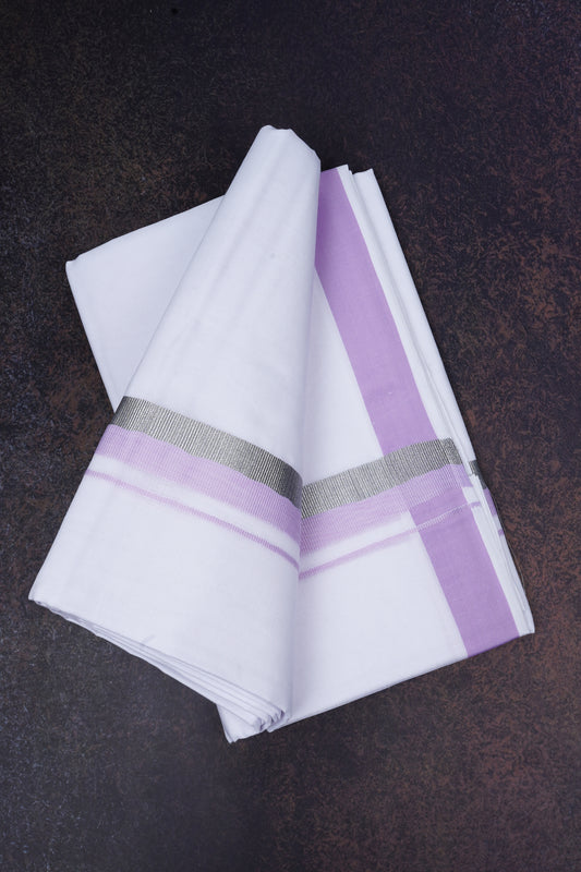 FD-168 W/D DHOTI 3.80 MTR-Pink