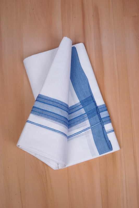 FCD-617 W/D DHOTI 3.80 MTR - Sky Blue