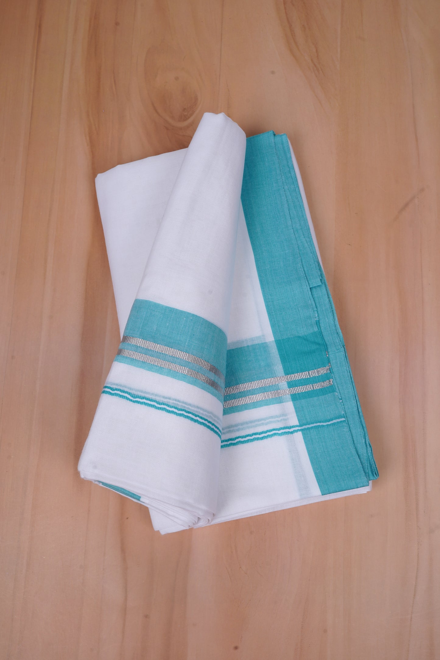 FCD-526 W/D DHOTI 3.80 MTR-Green