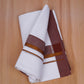 FCD-524 W/D DHOTI 3.80 MTR-Brown