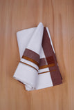 FCD-524 W/D DHOTI 3.80 MTR-Brown